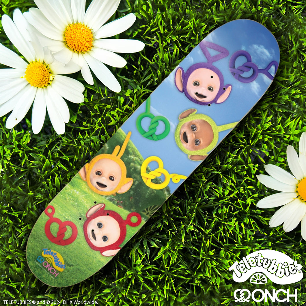 Teletubbies x ONCH Skateboard Deck